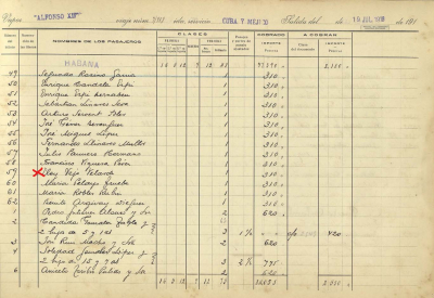 Embarque de Eloy Vejo 