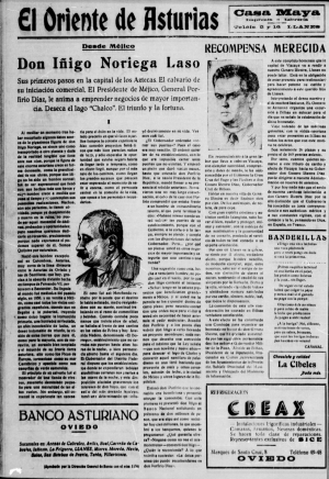 Desde Méjico – Don Iñigo Noriega Laso